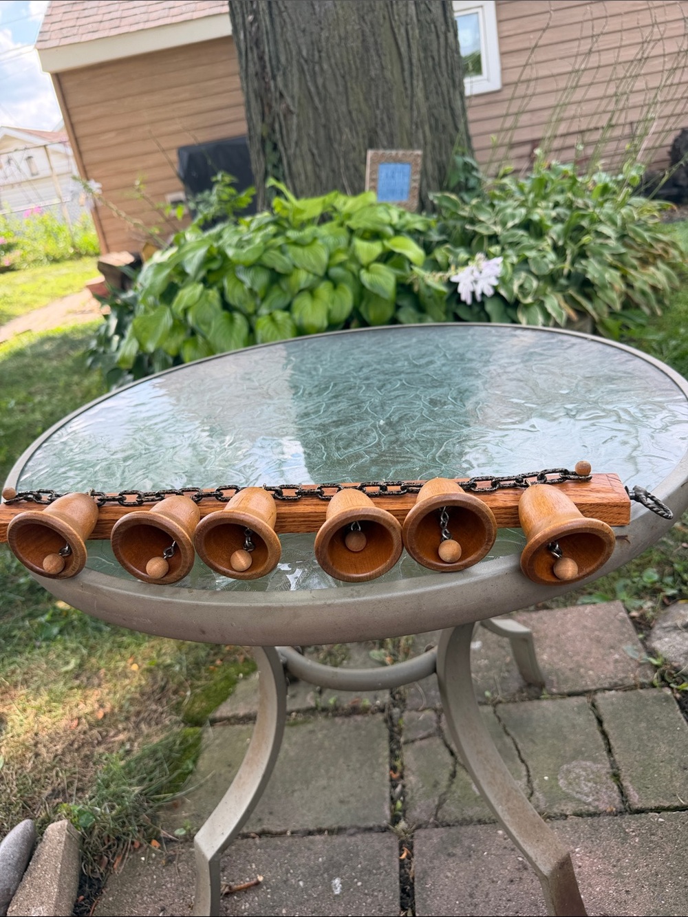 6 solid oak Bells - Picture 6 of 7